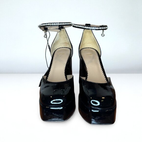 NWT Maje D’Orsay Patent Leather Pumps - Picture 2 of 10